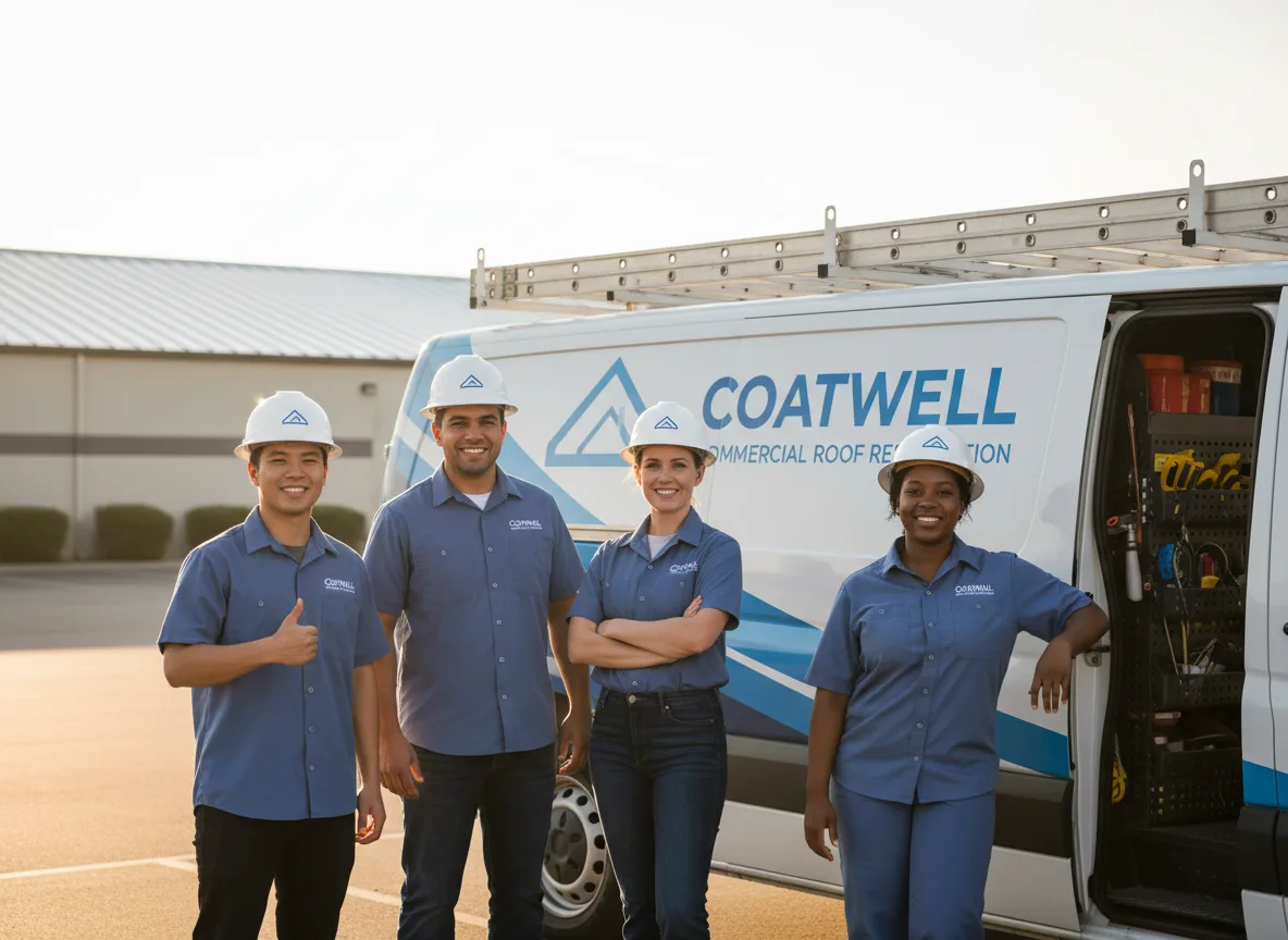 Commercial roof coating company in Black Hawk, SD